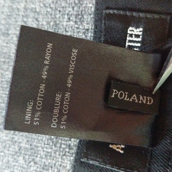 NWT Ann Demeulemeester Fleece Wool Pants - Picture 5 of 16